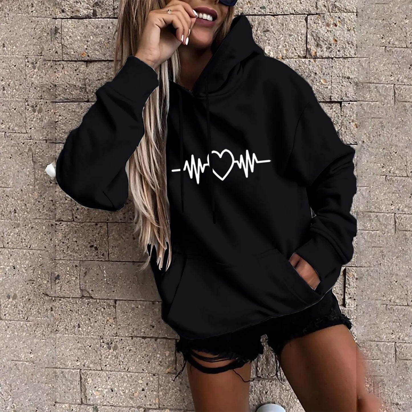 Hoodie "Heartbeat"