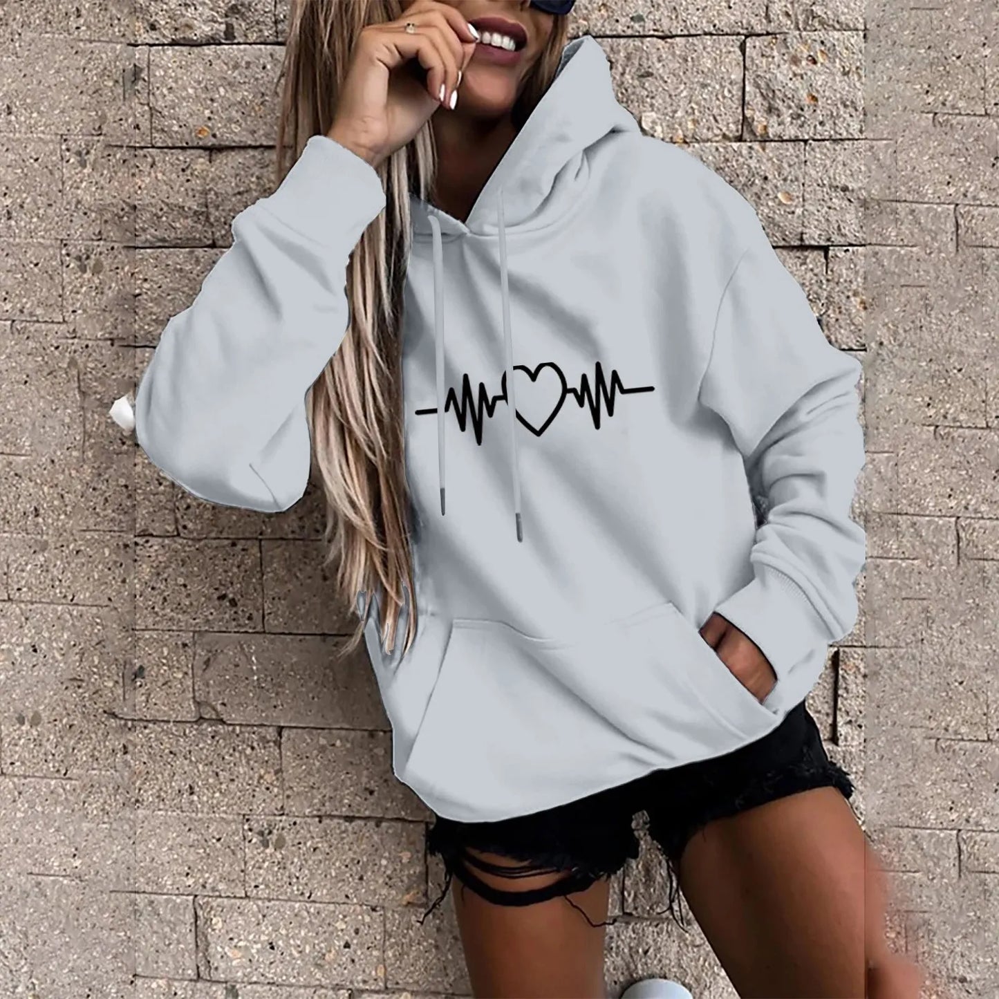 Hoodie "Heartbeat"