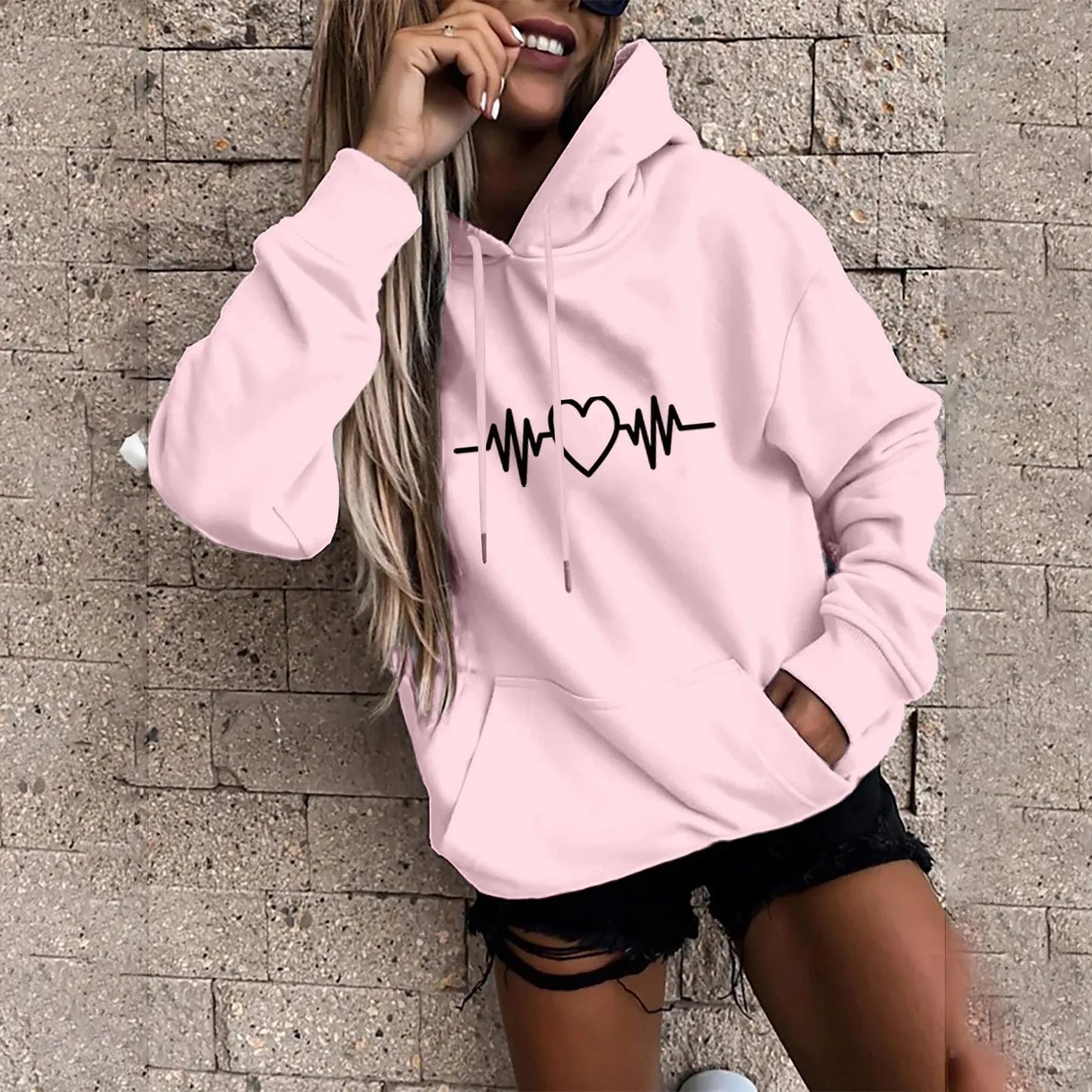 Hoodie "Heartbeat"