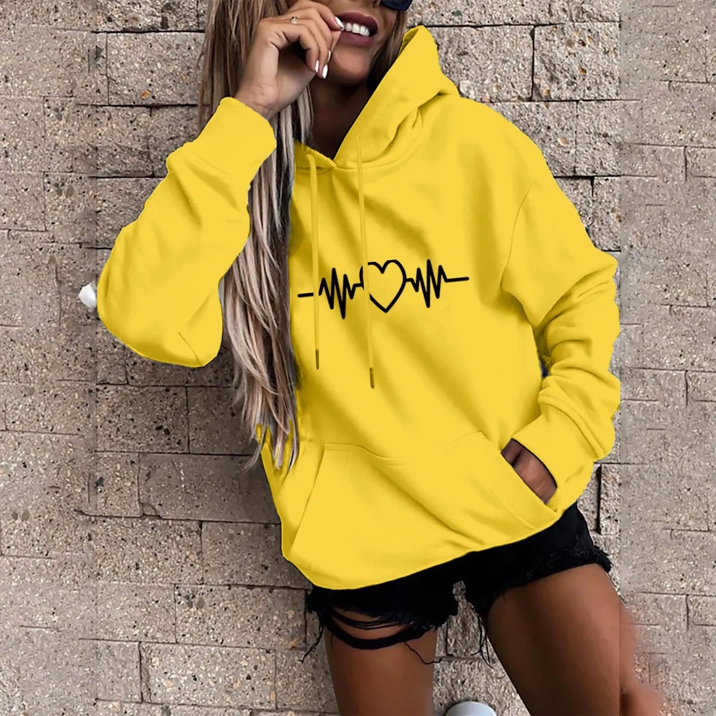 Hoodie "Heartbeat"