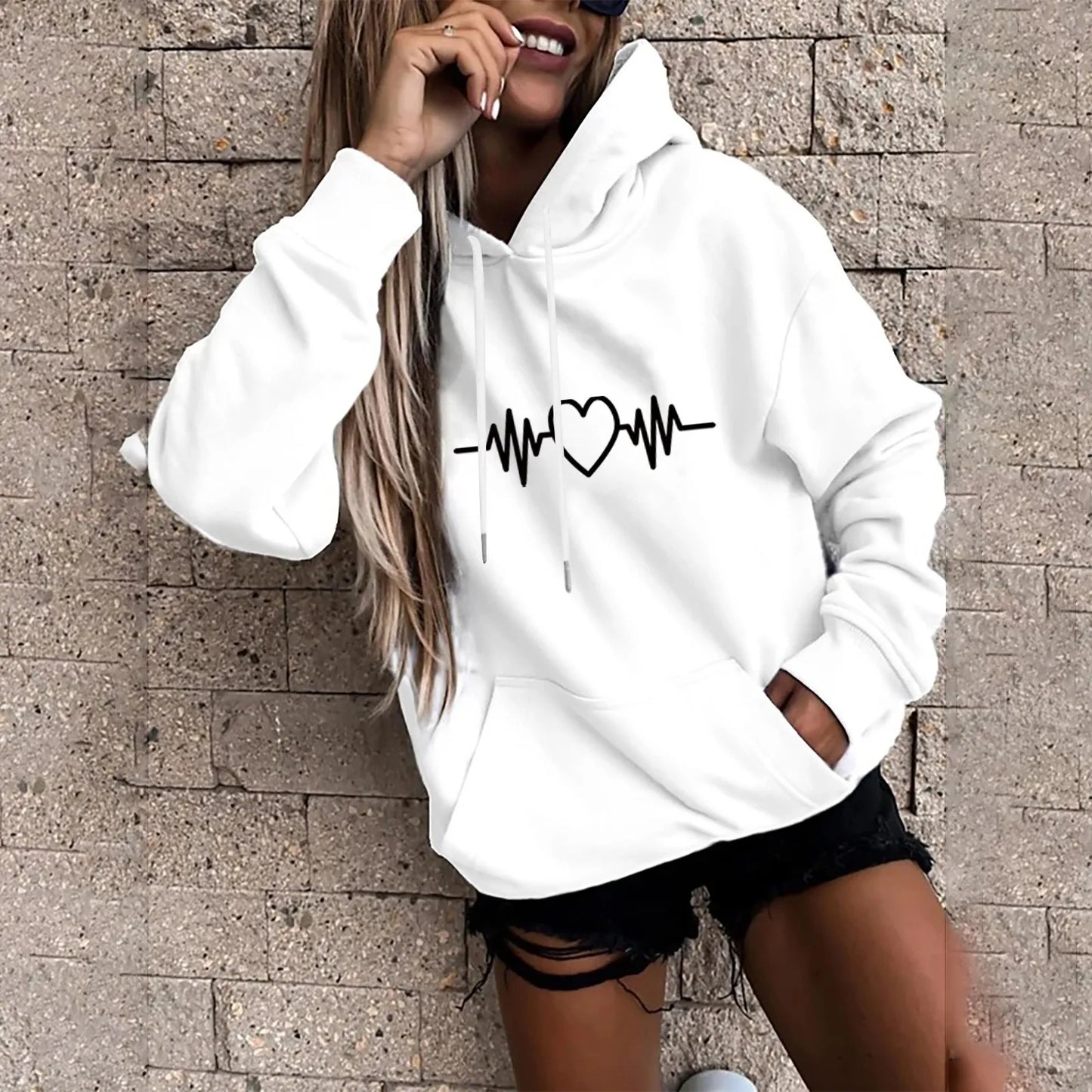 Hoodie "Heartbeat"